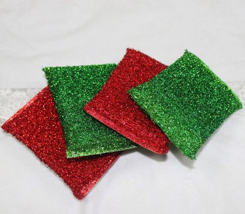 厂家直销 刷洗大王 厨房清洁用品洗碗布超强吸水 不沾油四片装
